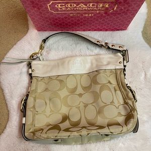 Authentic Coach Zoe Shoulder Bag